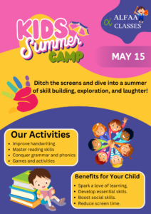 blue playful kids summer camp promotion flyer (1)
