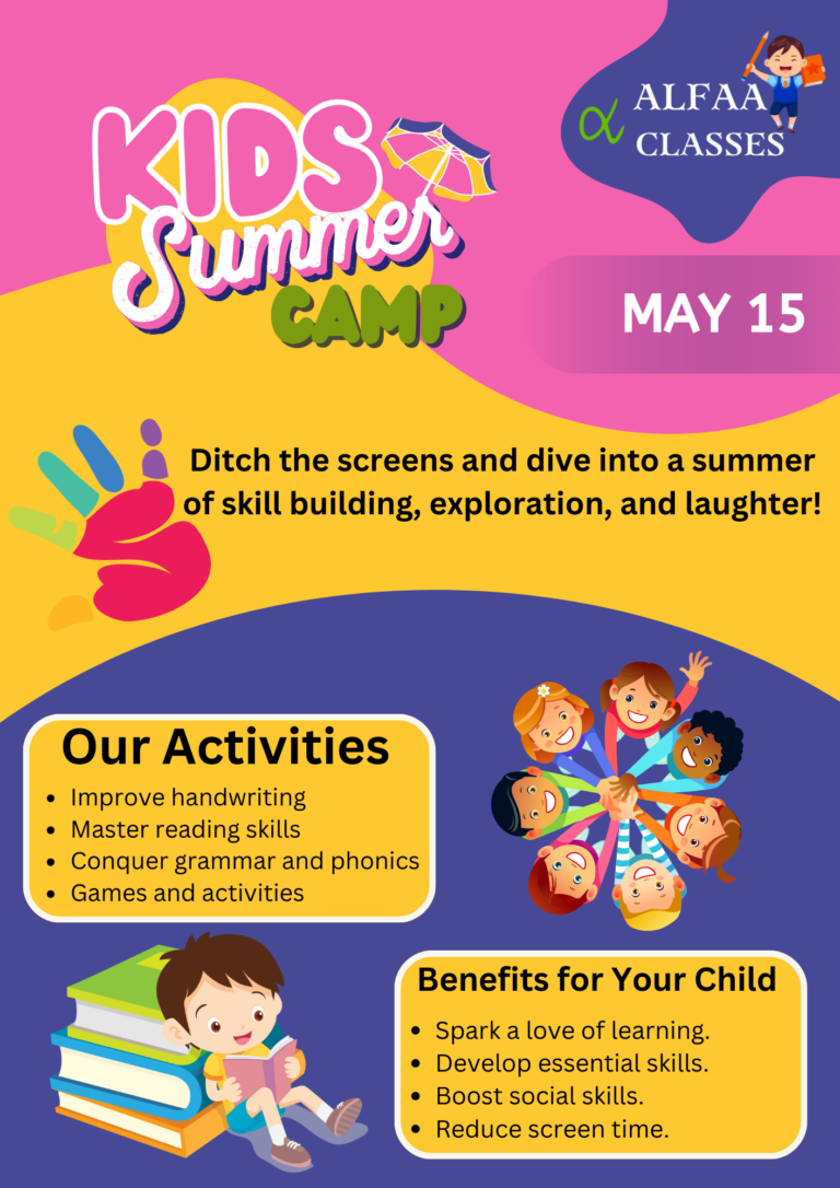 blue playful kids summer camp promotion flyer (1)